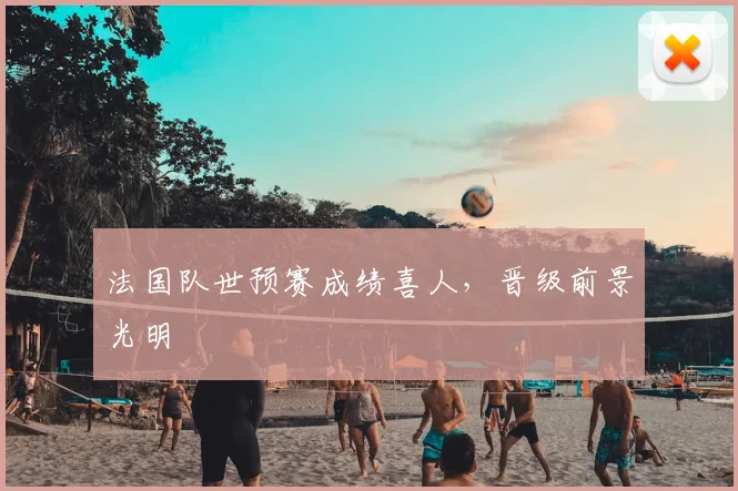 法国队世预赛成绩喜人,晋级前景光明